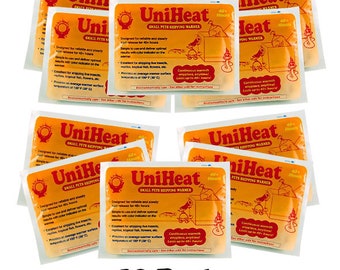 UniHeat 40 Hour Multi-Purpose Jumbo Shipping Warmer Heat Pack (10 Pack)