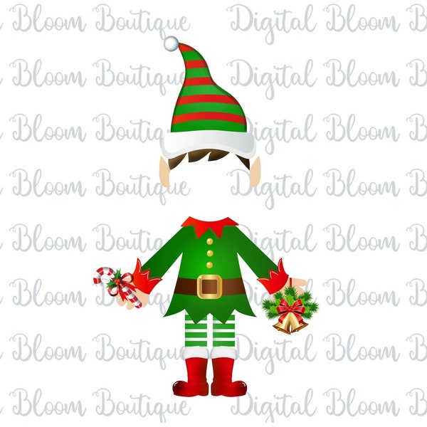 Faceless Elf Template Etsy Faceless Elf Template Etsy