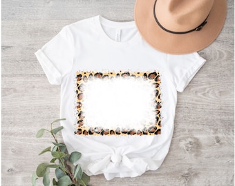 Leopard Background PNG ~ Sublimation Design ~ Bleach Effect PNG ~ Distressed Leopard Print ~ Cheetah PNG ~ Printable Digital Art ~ T-shirts