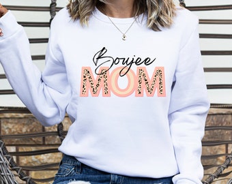 Boujee Mom PNG ~ Preppy Sublimeringsskjorta ~ Leopardmönstrad mamma ~ Trendig mamma ~ Boujee Momma ~ DTF-tryck ~ Retro mamma ~ Gepardtryck ~ Mammakonst