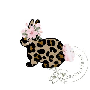 Leopard Bunny Rabbit PNG ~ Digital Download Easter Bunny PNG ...