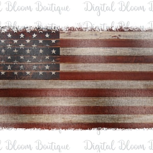 USA Distressed Flag PNG ~ Grunge USA ~ 4th of July Image ~ Fourth of July ~ Patriotic ~ Scrapbooking ~ Decor Pillows ~ Sublimation T-shirts