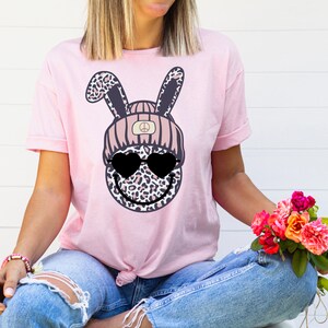 Smiley Face PNG ~ Easter Bunny ~ Beanie ~ Retro Easter PNG ~ Smiley Face Sublimation for Shirts ~ Peace Sign ~ Leopard ~ DTF ~ Sunglasses