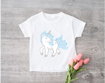 Unicorn sublimatie PNG Design ~ Verjaardag Eenhoorn ~ Hand getrokken ~ Digitale Eenhoorn Download ~ T-shirts PNG ~ Transparant ~ Verjaardag Decor PNG