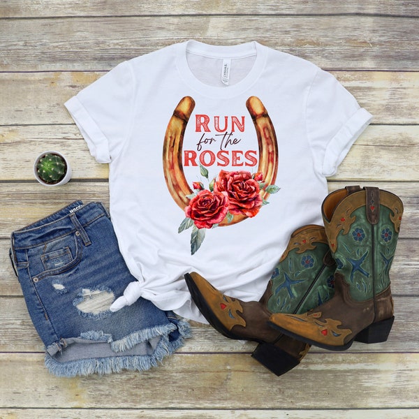 Kentucky Derby PNG ~ Run for the Roses ~ Kentucky State Horse Race PNG ~ Sublimation ~ Roses ~ DTF ~ Kentucky State Sublimation for T-shirt