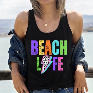 Lightning Bolt Tank - Etsy