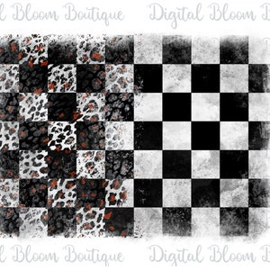 Grunge Checkered Flag Background PNG ~ Distressed Leopard Racing Background ~ Auto Racing Flag Splash ~ Transparent Sublimation ~ T-shirts