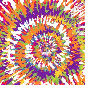 Tie Dye PNG ~ Multi Color Rainbow Swirl ~ Printable PNG Sublimation Art ~ Digital Paper ~ Tie Dye PNG Background ~ Tumbler ~ Hand Drawn Art