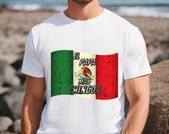 El Papa Mas Chingon PNG ~ Mexico Digital Download ~ Spanish Father's Day Sublimation for Shirts~ DTF ~ Mas Chingon PNG ~ El Papa Clip Art