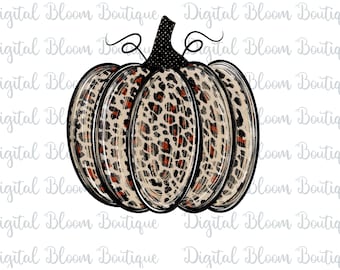 Cheetah Pumpkin Sublimation ~ Thanksgiving Pumpkin Clip Art ~ Leopard Pumpkin PNG ~ Country Fall Pumpkin PNG ~ Trick or Treat Pumpkin PNG