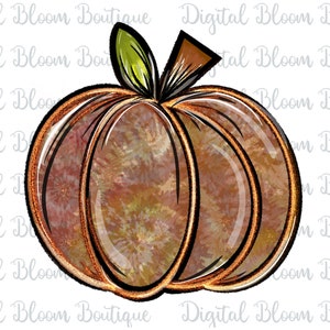 Fall Tie Dye Pumpkin PNG ~ Thanksgiving Glitter Pumpkin PNG ~ Pumpkin Art ~ Country Pumpkin ~ Pumpkin Pillow Decor ~ Pumpkin Printable PNG