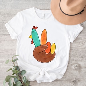 Peace Sign Turkey PNG ~ Thanksgiving Art PNG ~ Funny Turkey ~ Thanksgiving Sublimation T-shirt ~ Peace Sign PNG ~ Transparent Turkey Art