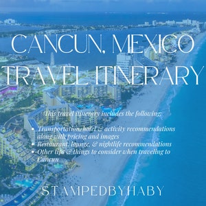 Itinerario de viaje: Cancún, México