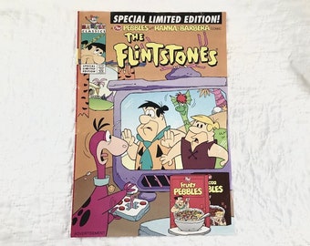 Special Limited Edition!  A Post Pebbles and Hanna-Barbera comic of The Flintstones from 1993.
