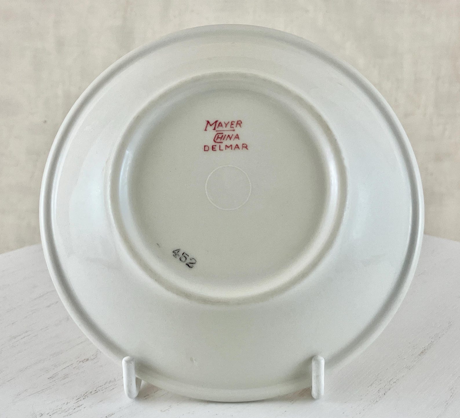 Vintage 1952 Vitrified China Restaurant Ware 5