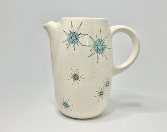 Franciscan "Starburst" 7-1/2 inch Vintage Coffee Server/Pitcher.