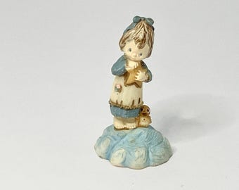 Betsey Clark Holding Star Figurine Hallmark Vintage Miniature  Marked #1.
