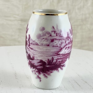 PORCELAINE DE PARIS／ポーセリン・ド・パリス 手彩花入／花器 Porcelaine De Paris - Etsy
