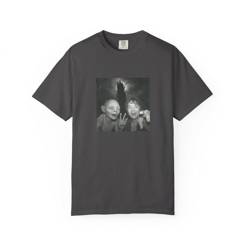 Selfie Goblin Funny Shirt, Comfort Colors Meme Tee, Vintage Movie T-shirt, Gift for Movie Fans, Ring Fans Shirt image 6