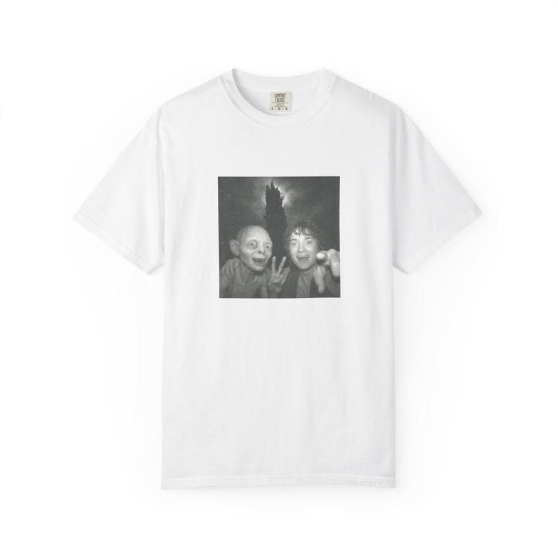 Selfie Goblin Funny Shirt, Comfort Colors Meme Tee, Vintage Movie T-shirt, Gift for Movie Fans, Ring Fans Shirt image 2