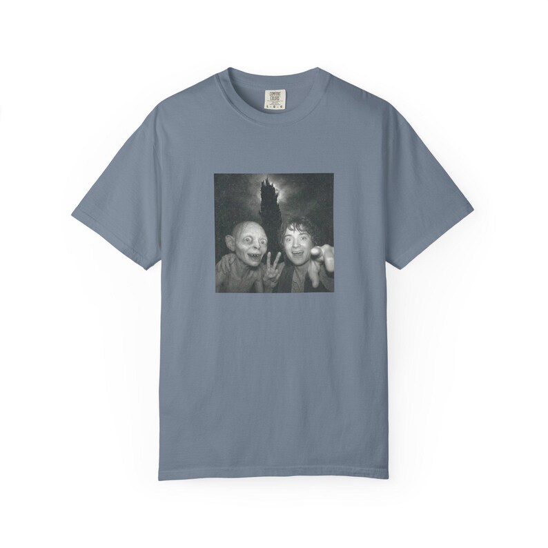 Selfie Goblin Funny Shirt, Comfort Colors Meme Tee, Vintage Movie T-shirt, Gift for Movie Fans, Ring Fans Shirt image 4