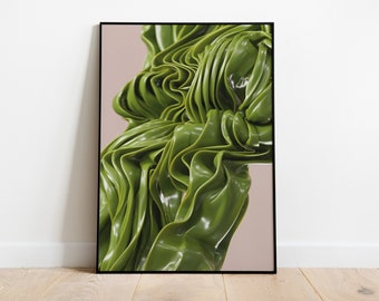 Wrinkling - Abstract Graphic Design Poster Prints