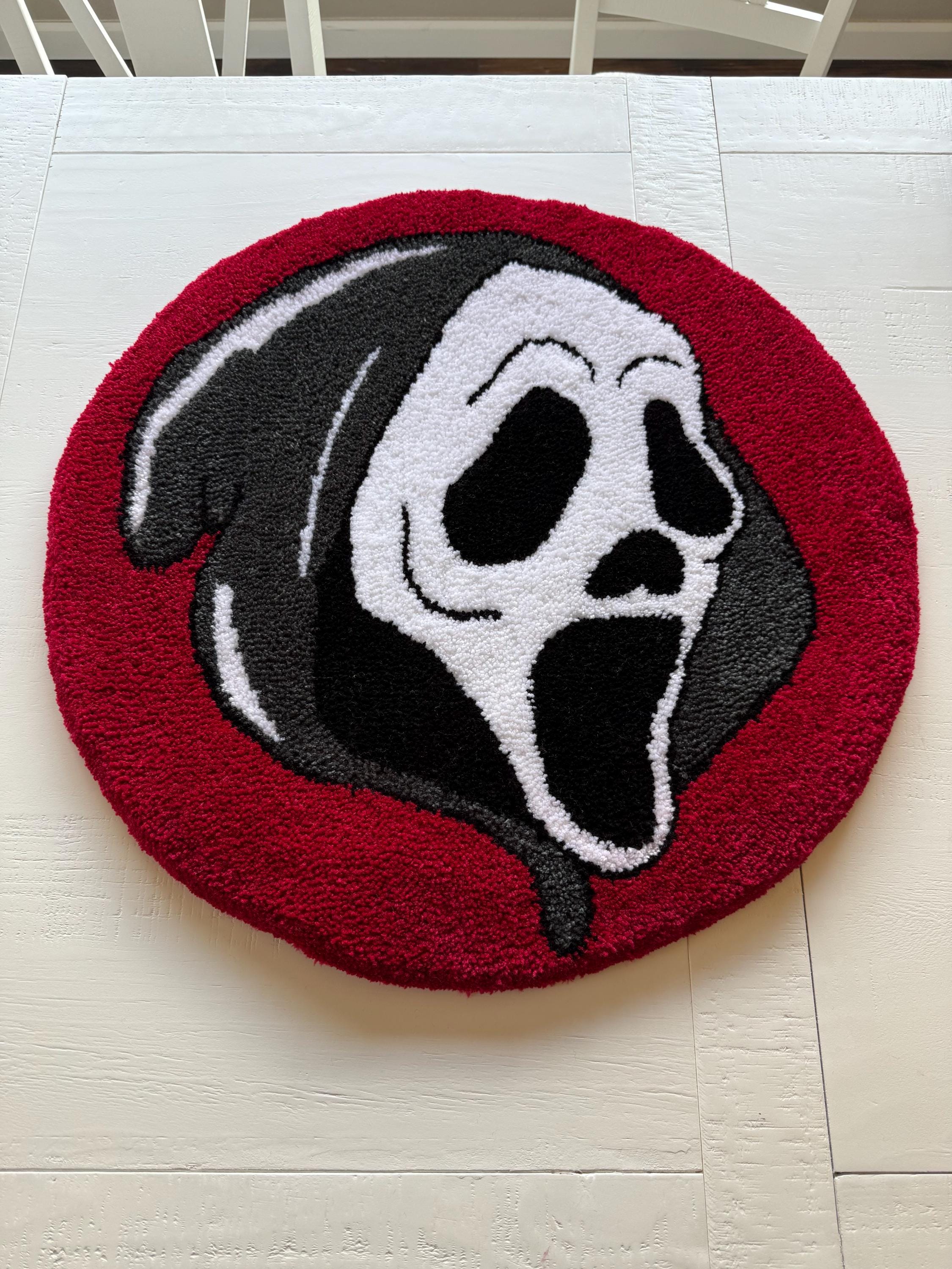 24” Ghostface Rug - Etsy