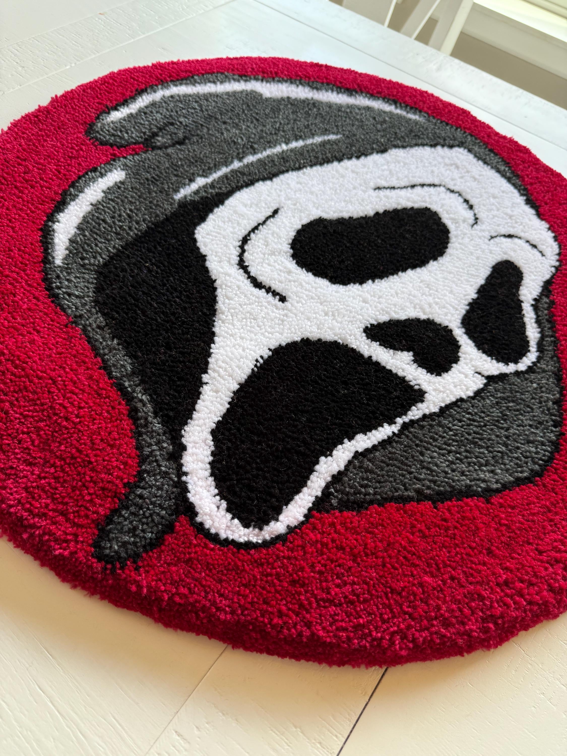 24” Ghostface Rug - Etsy