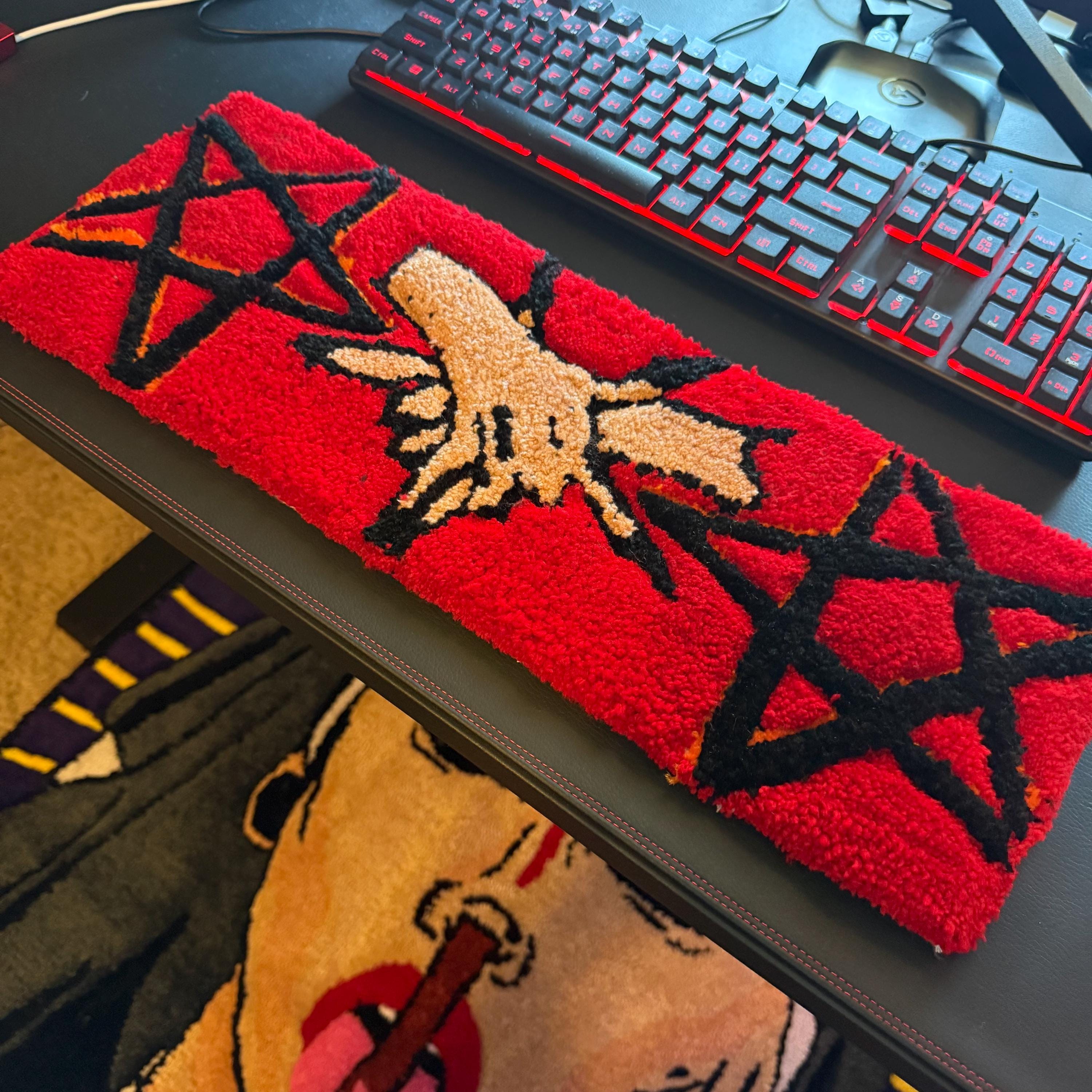 20” Horns up Keyboard Rug - Etsy