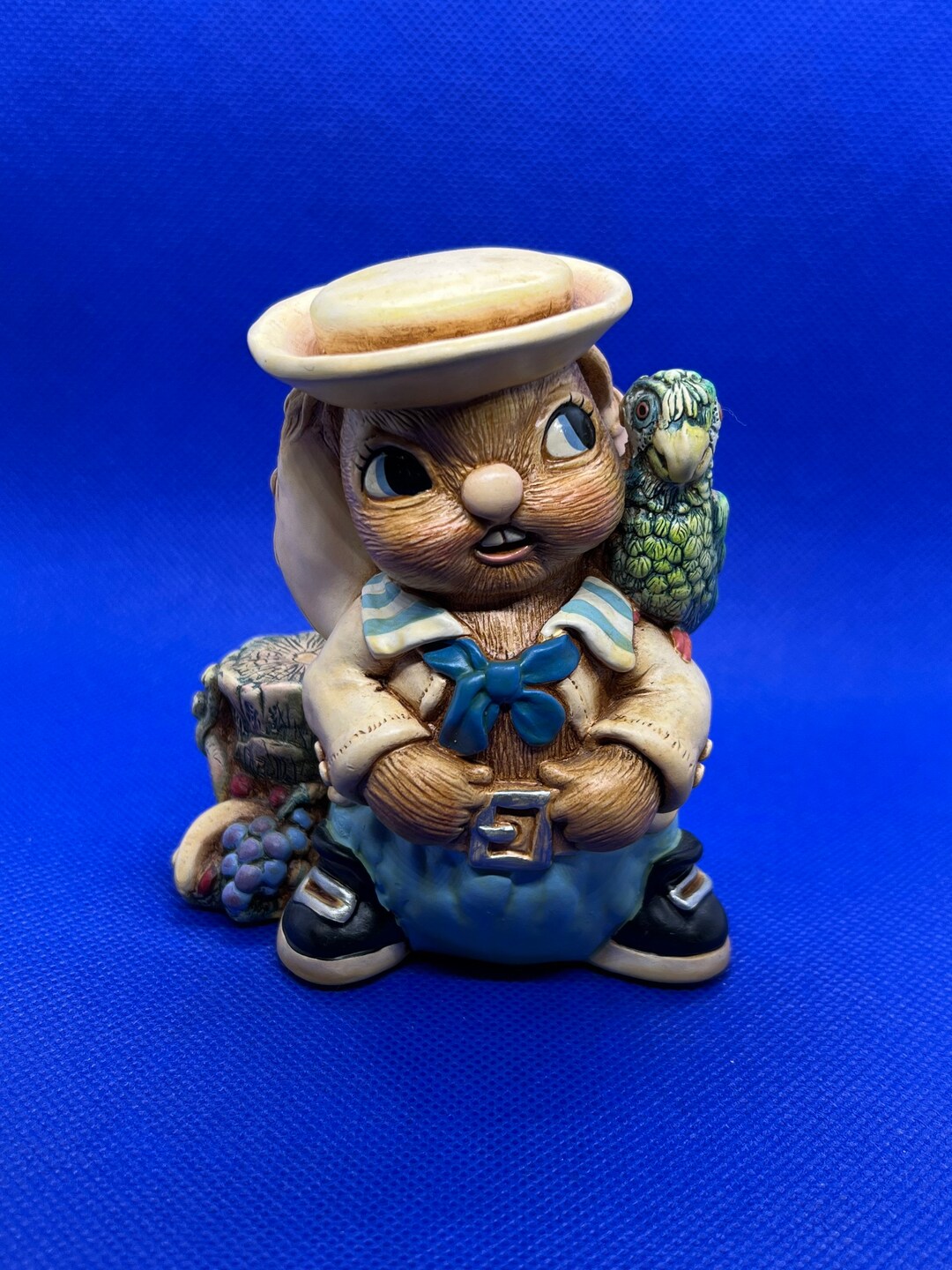 Vintage Pendelfin Rabbit BOSUN Hand Painted Stonecraft Made in Etsy