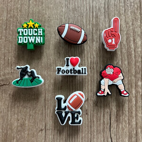 Football Team Crocs Etsy