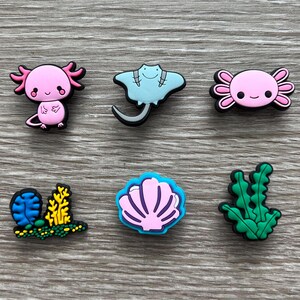 Axolotl Shoe Charm - Sea Creature Shoe Charms - Shoe Charm for Clogs - Shoe Charms for kids - Shoe Accessories - Perfect Birthday gift