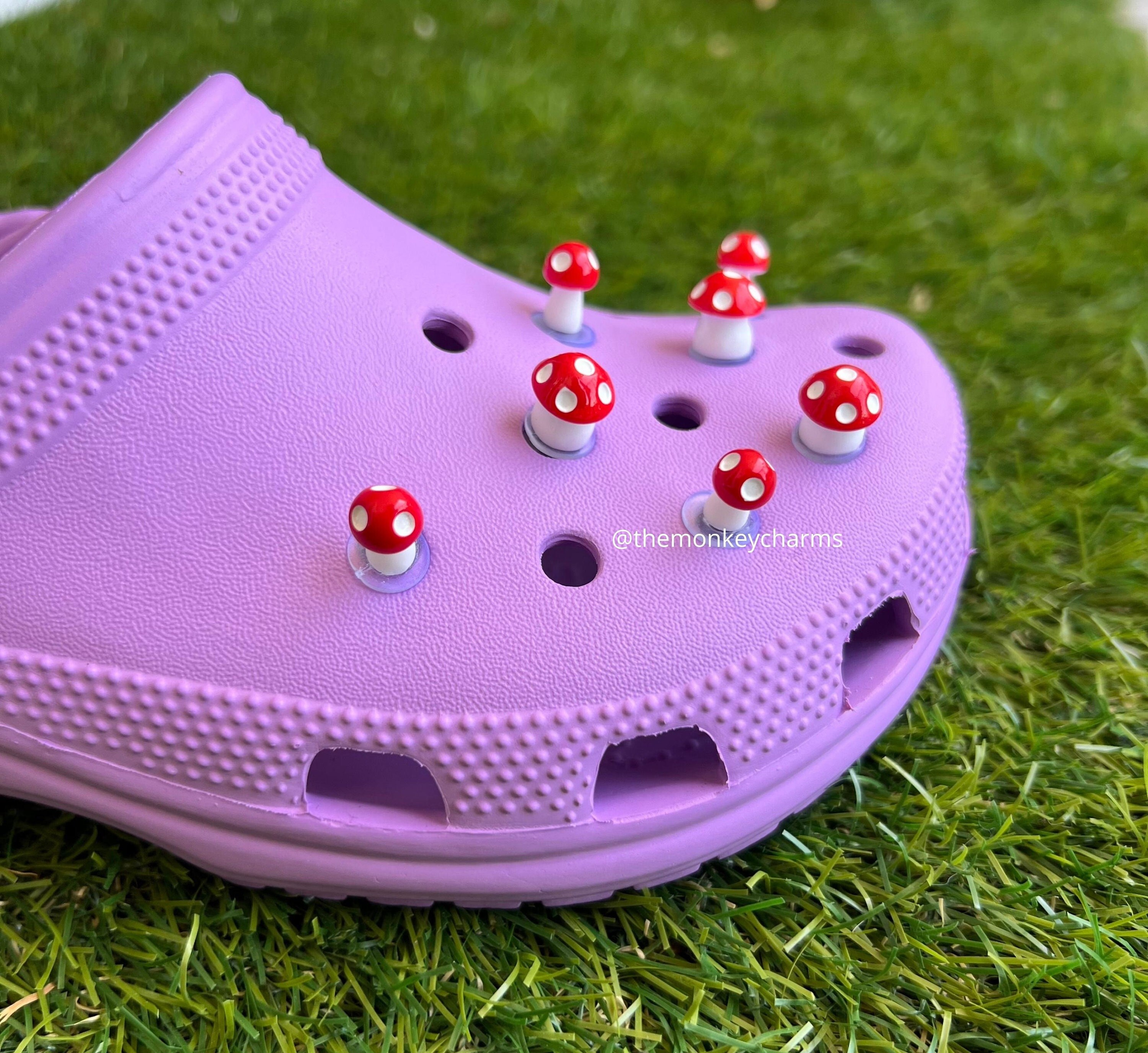 Jibbitz Mushroom 3d Etsy