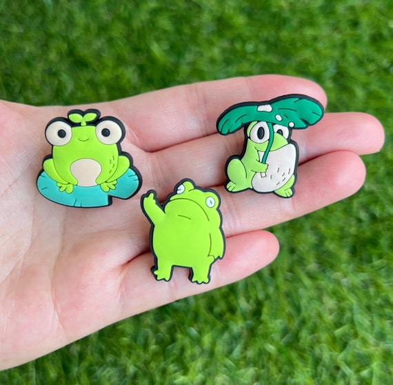 Croc Accessories, Shoe Charms, Croc Charms, Frog Bundle