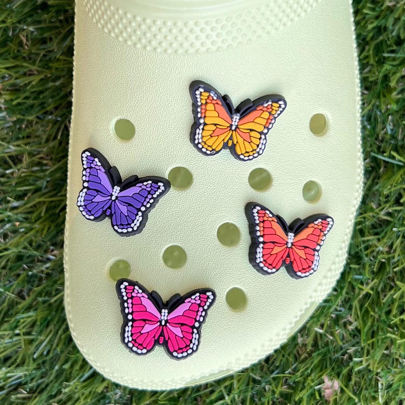 Butterfly Charms Sneakers White
