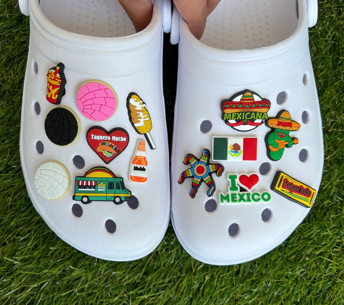 Mexican Croc Charms Mexico Croc Charm Latino Shoe Charms Etsy
