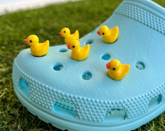 3D Duck Shoe Charm - Cute duckling Shoe charm - Kawaii duck charms - Shoe Accessories - Shoe Charms for kids - 3D Shoe Charms - Shoe Charms