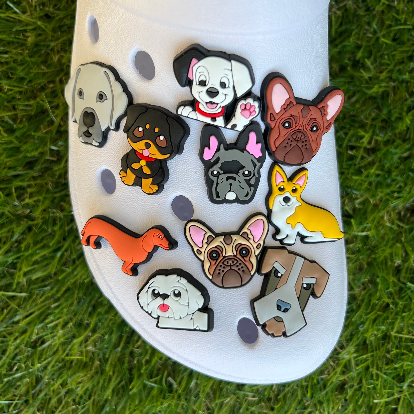 Dog Croc Charm Shoe Charms for Dog Lovers Cute Dogs Croc Etsy