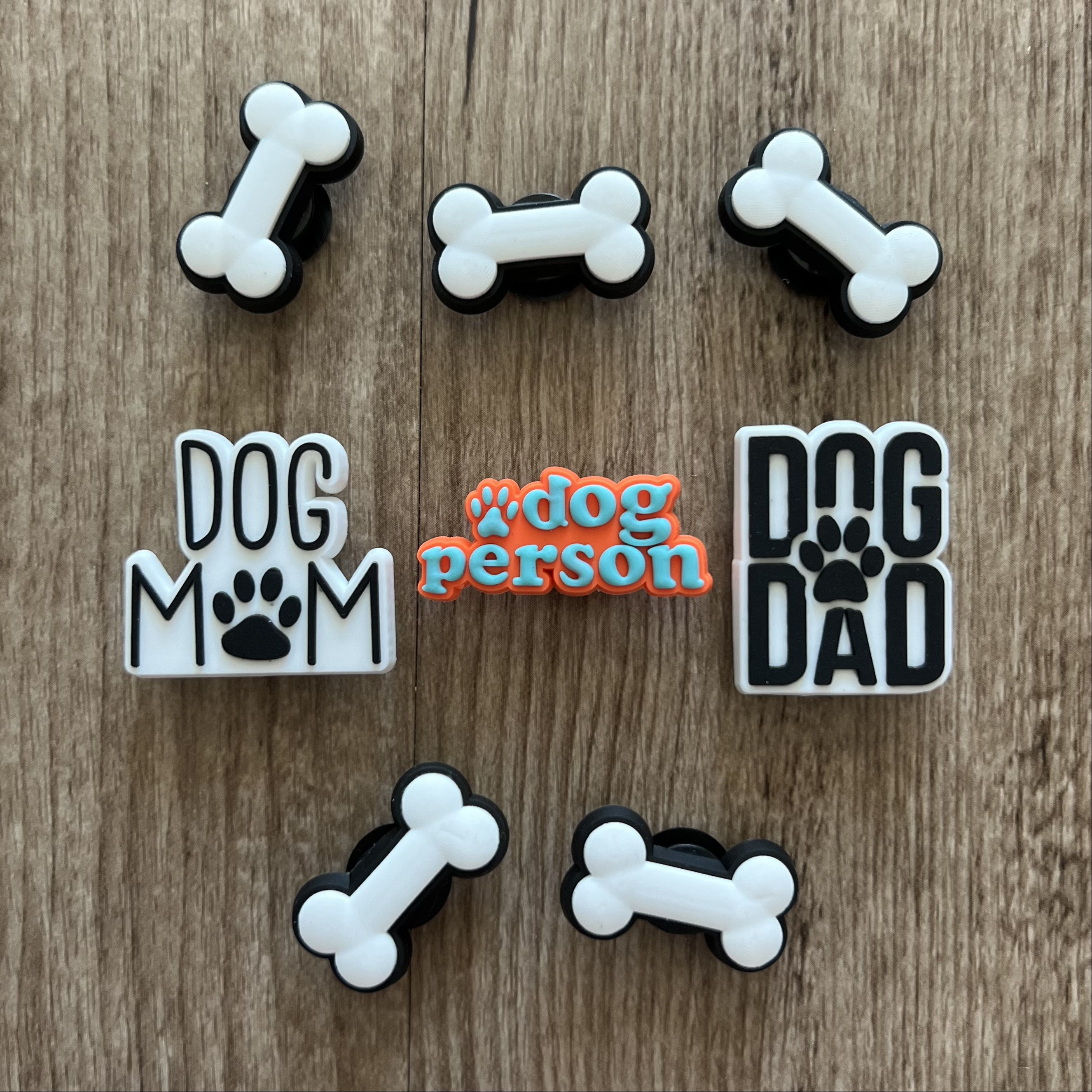 Dog Mom and Dog Dad Shoe Charms for Your Crocs, Dog Lover Trending