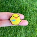 Funny Duck Croc Charm - Meme duck with knife - Croc Charms - Shoe Clips - Shoe Pins for Clogs - Crocs Accessories - Lit shoe charm