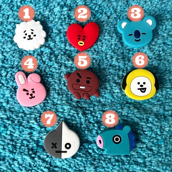 BT21 Croc Charms KPOP Shoe Charms BTS 