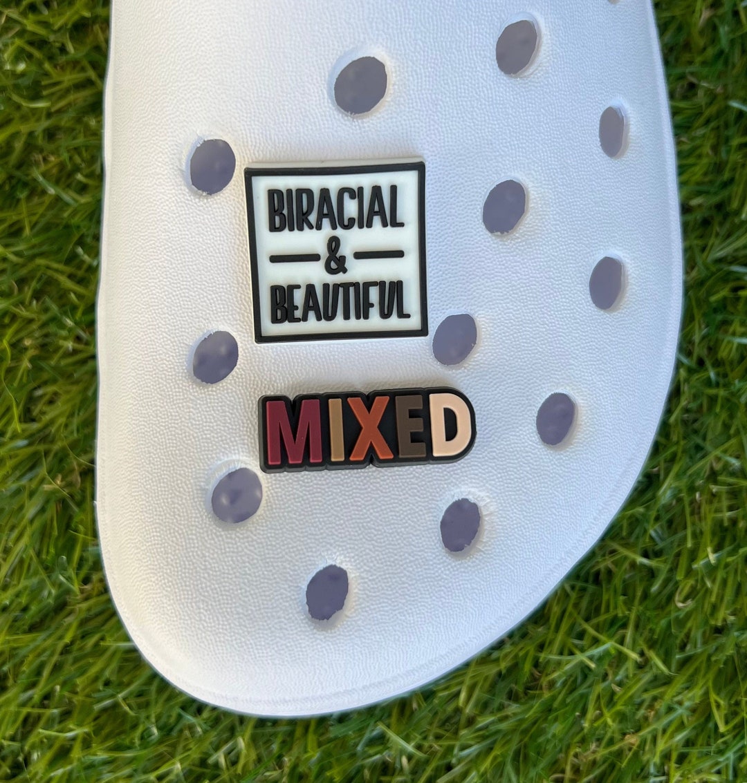 Culture Croc Charms Mixed Shoe Charms Melanin Croc Charm Shoe Charms