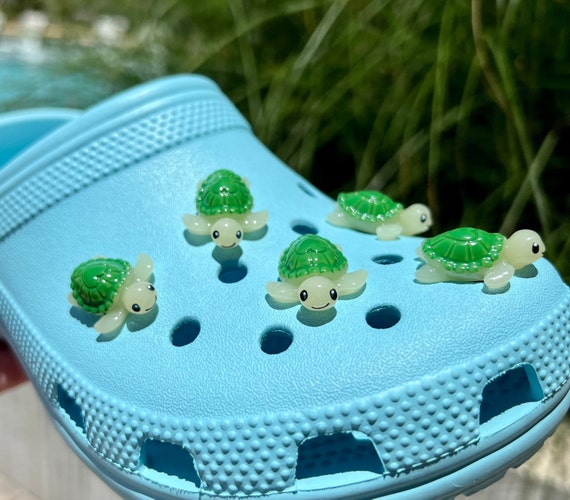 3D Turtle Croc Charm Cute Turtle Shoe Charm Cute Shoe 