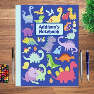Dinosaur Sketchbook for Kids, Large Drawing Book, Blank Sheet Drawing  Notebook With 120 Pages, 8.5x 11 