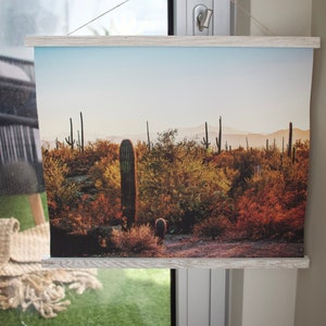 Desert Landscape Hanging Canvas