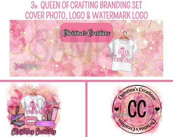 Business logo, cricut, cricut design, logo, craft logo design, custom business logo, crafting logo, crafter logo, t-shirt design logo
