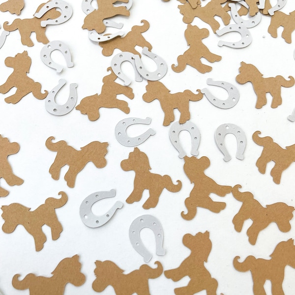Horseshoe Confetti Etsy