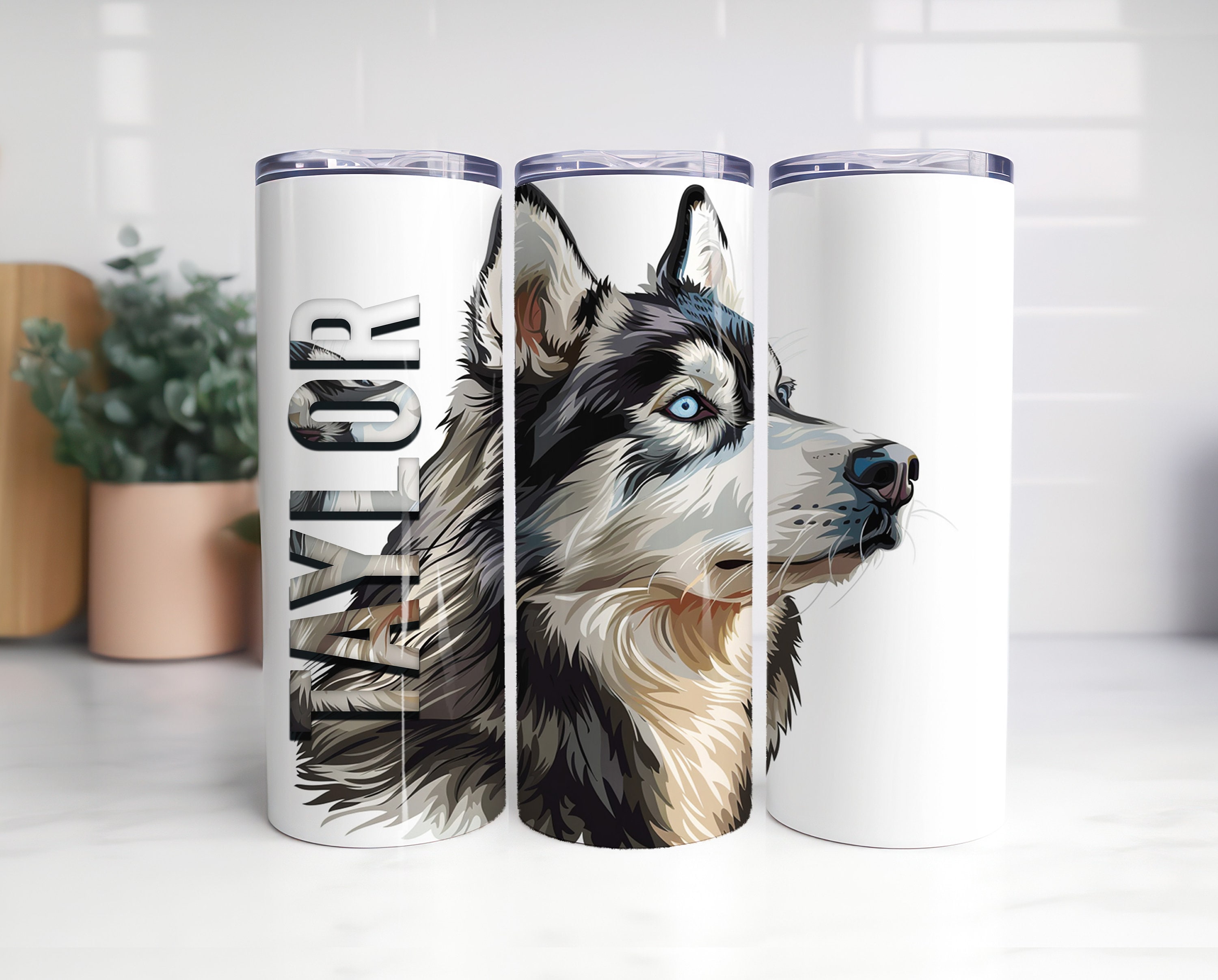 Personalized Siberian Husky Tumbler: Dog Breed Lover Gift - Etsy