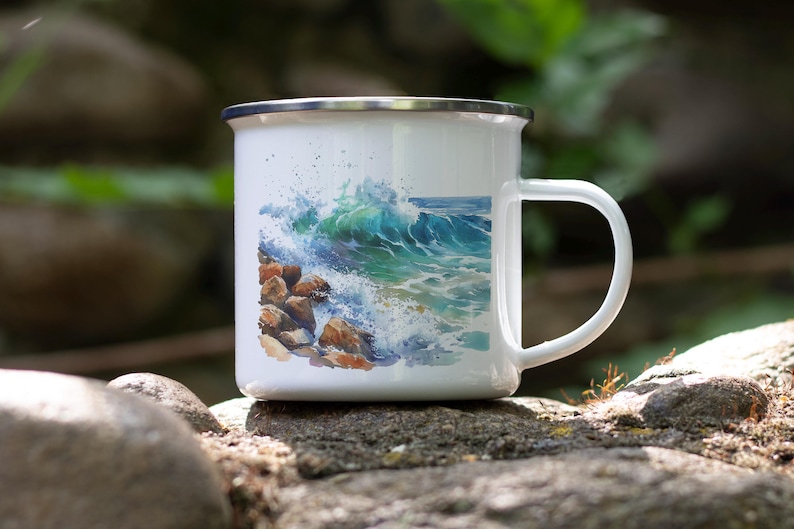 SaddleUpAnyway Tin Mug - Thumbnail 2