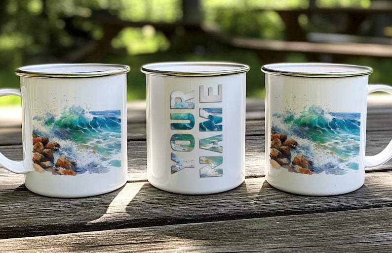SaddleUpAnyway Tin Mug - Thumbnail 5